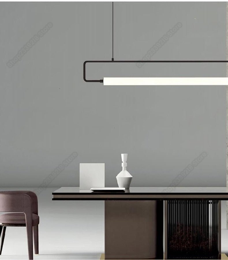 Modern LED Nordic Long Pendant Lighting - Querencian