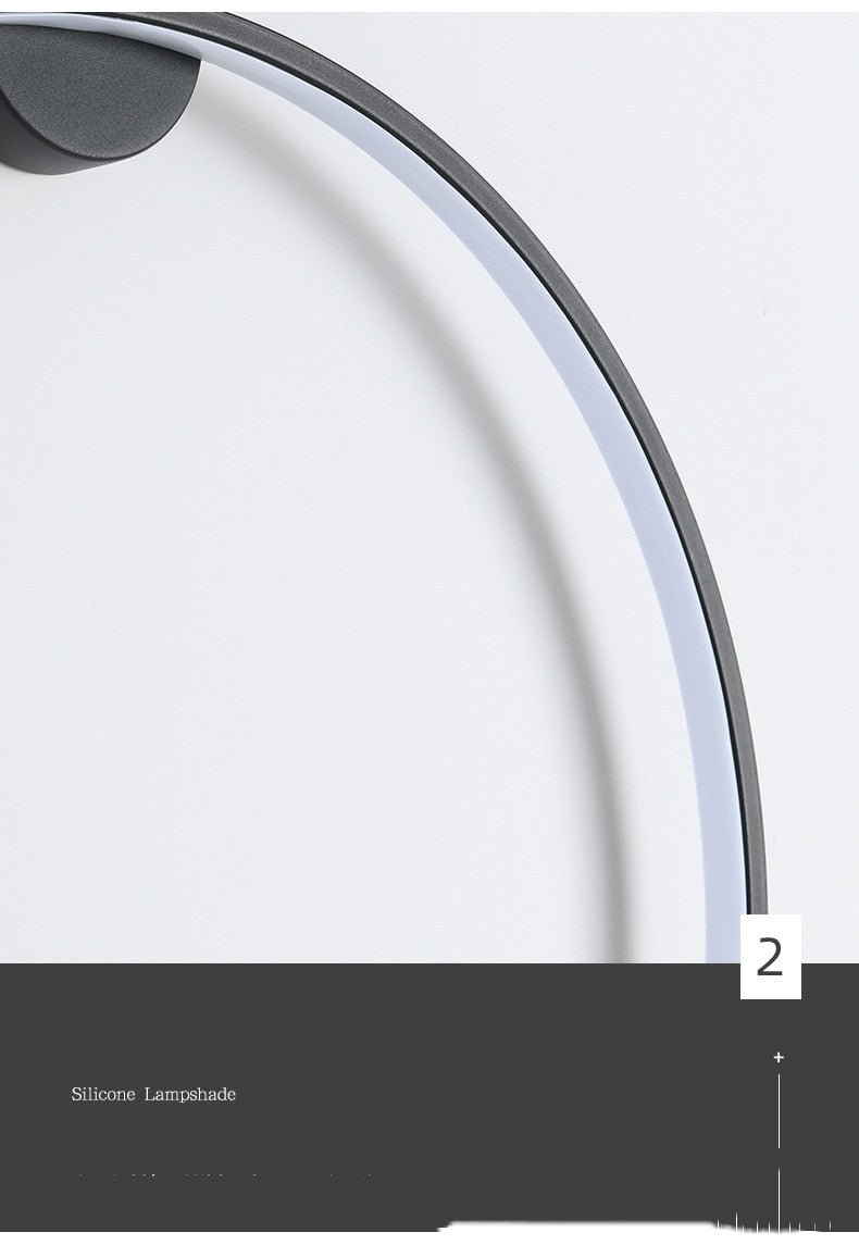 Modern Minimalist USB Led Rings Wall Lamp - Querencian
