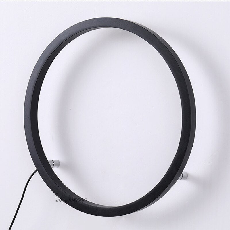 Modern Minimalist USB Led Rings Wall Lamp - Querencian