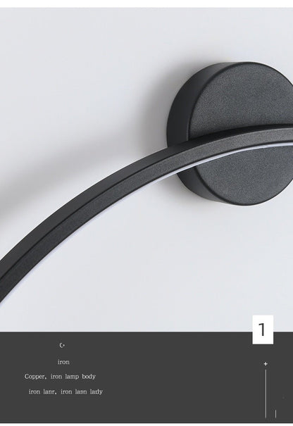 Modern Minimalist USB Led Rings Wall Lamp - Querencian