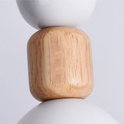 Modern Multiple Color Wood LED Pendant Light - Querencian