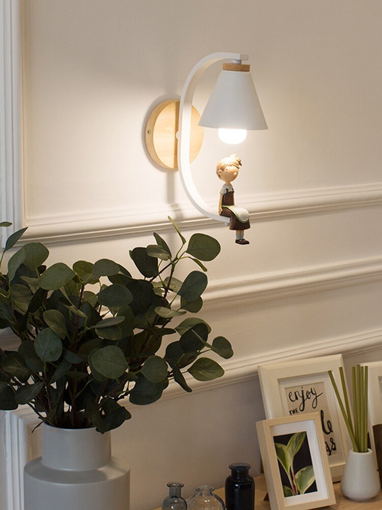 Modern Princess Loft Wall Sconce Decoration - Querencian