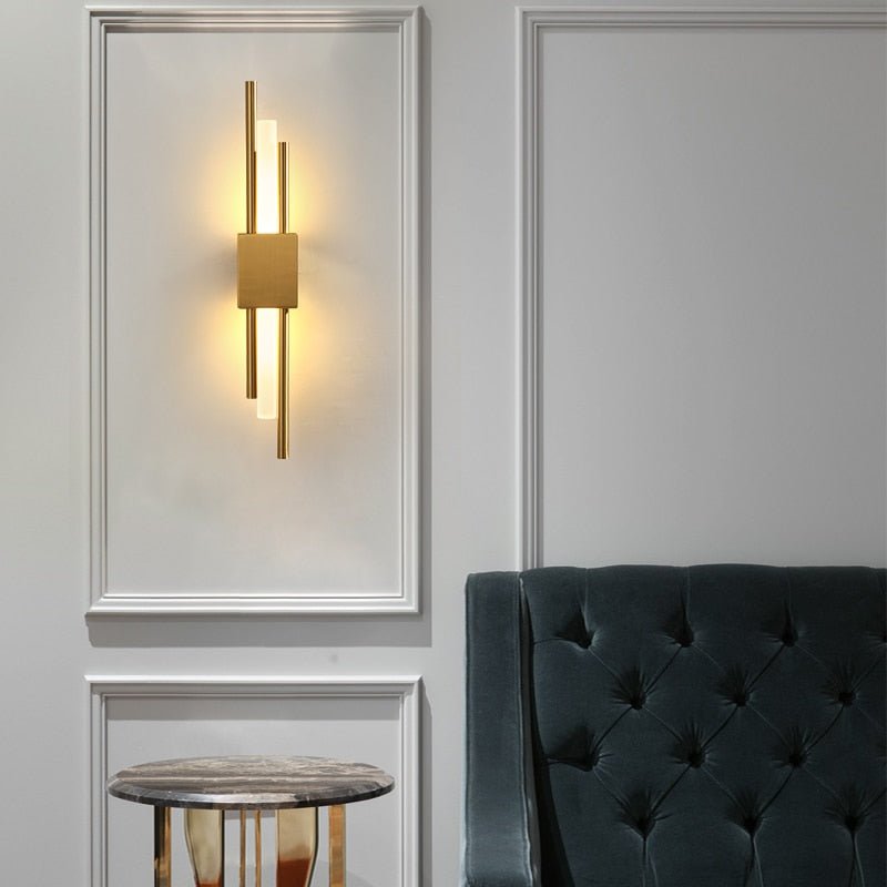 Modern Stylish Acrylic Pipe LED Wall Lamp - Querencian