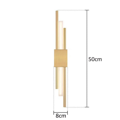 Modern Stylish Acrylic Pipe LED Wall Lamp - Querencian