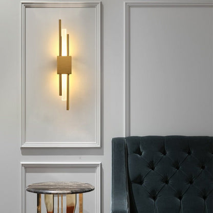 Modern Stylish Acrylic Pipe LED Wall Lamp - Querencian