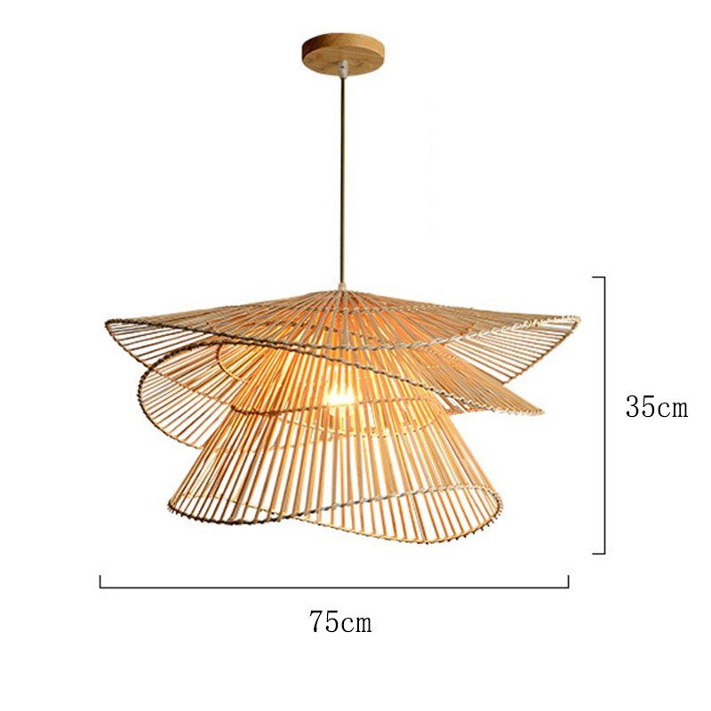 Multi-layered Creative Rattan Pendant Lights - Querencian