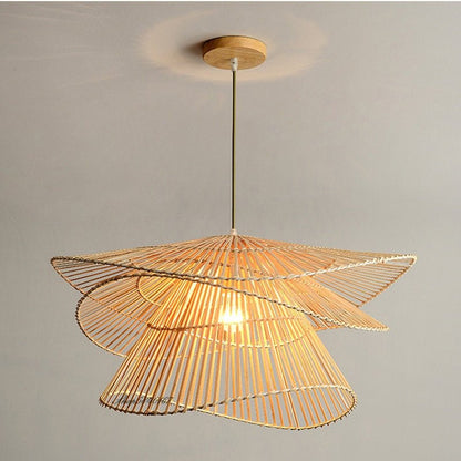 Multi-layered Creative Rattan Pendant Lights - Querencian