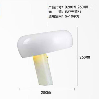 Mushroom Marble Snoopy Table Lamp Decor Lighting - Querencian