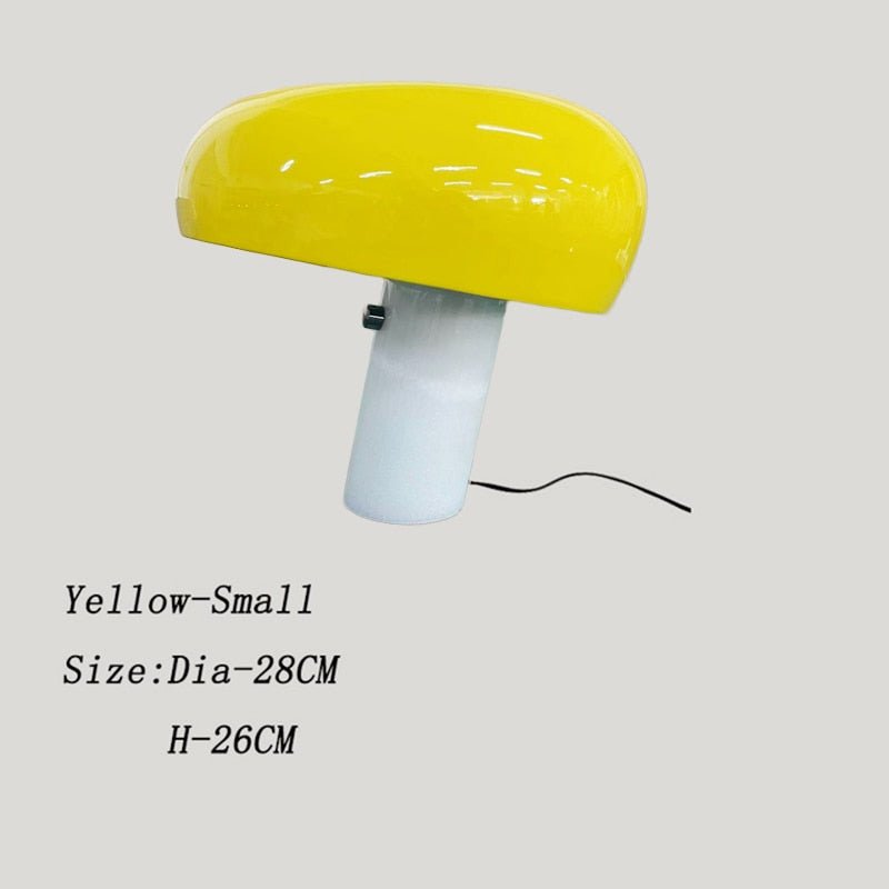 Mushroom Marble Snoopy Table Lamp Decor Lighting - Querencian