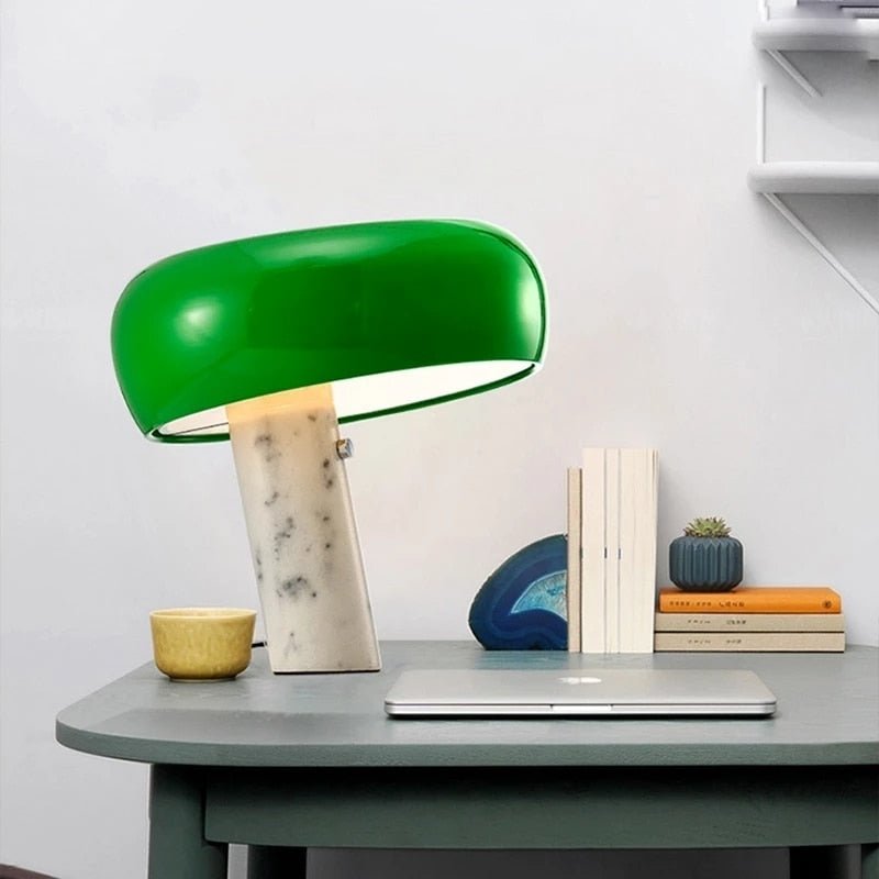 Mushroom Marble Snoopy Table Lamp Decor Lighting - Querencian