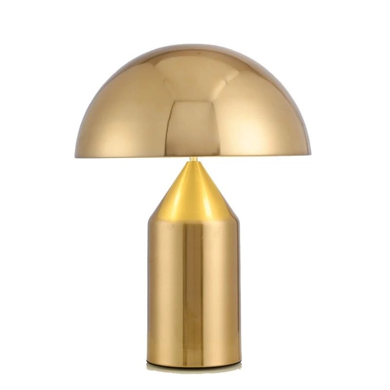 Mushroom Table Lamp Metal LED Decoration Lighting - Querencian