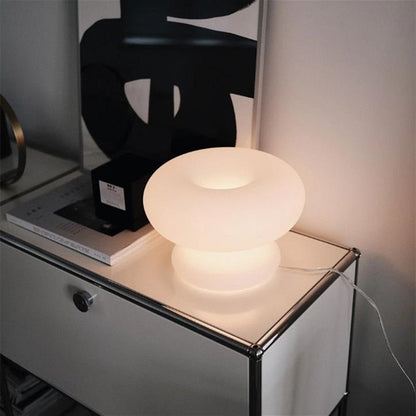 Mushroom Table Lamp Nordic Glass Table Light - Querencian
