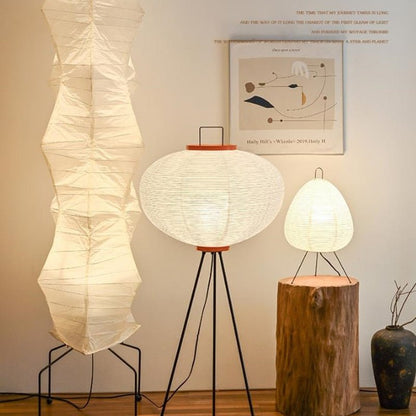 Noguchi Yong Lantern Lamp Design Akari Paper Lamp - Querencian