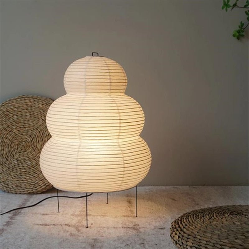 Noguchi Yong Lantern Lamp Design Akari Paper Lamp - Querencian
