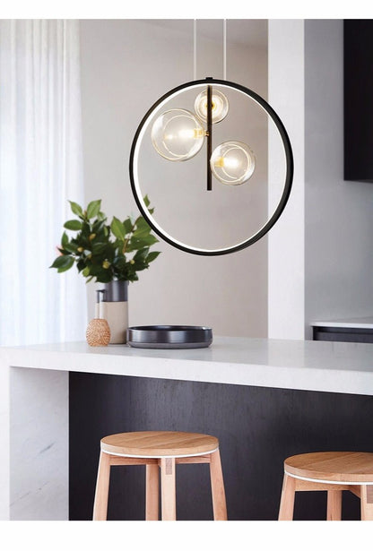 Nordic Creative Glass Soap Bubble Chandelier Lighting - Querencian