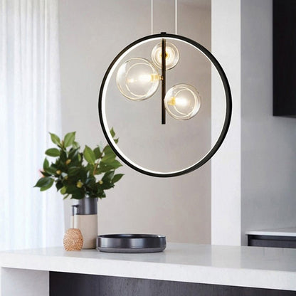 Nordic Creative Glass Soap Bubble Chandelier Lighting - Querencian