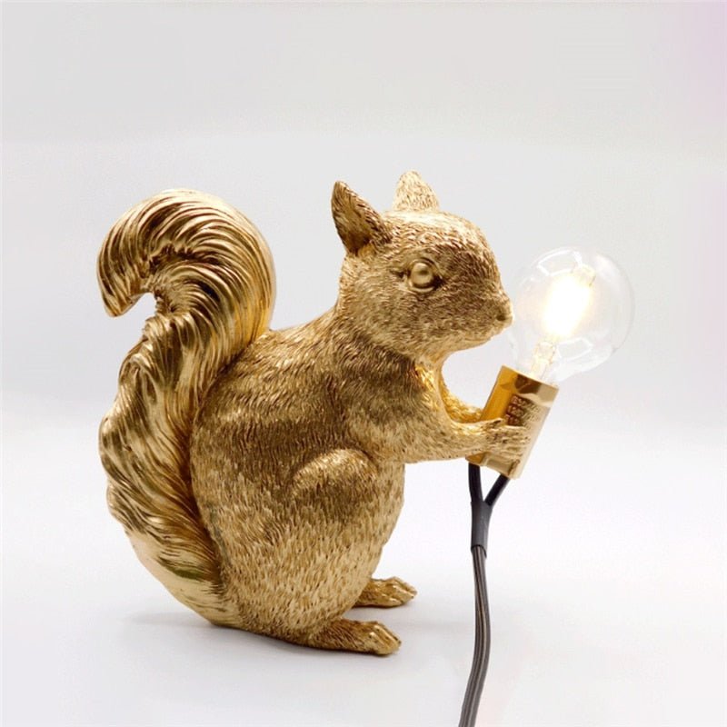 Nordic Cute Squirrel Designer Decoration Night Lamp - Querencian