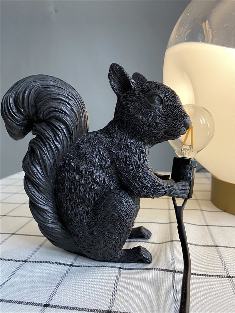 Nordic Cute Squirrel Designer Decoration Night Lamp - Querencian