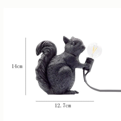 Nordic Cute Squirrel Designer Decoration Night Lamp - Querencian