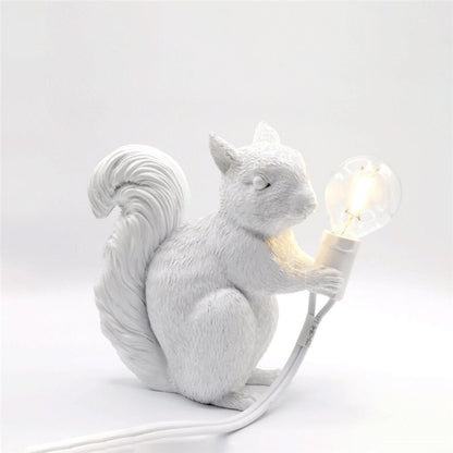 Nordic Cute Squirrel Designer Decoration Night Lamp - Querencian