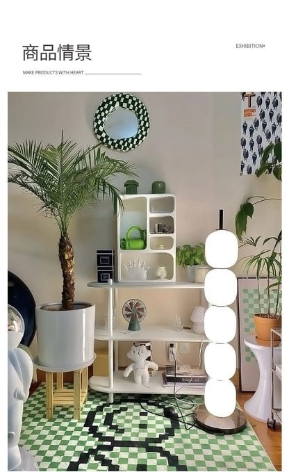 Nordic Gourd String Floor Lamp - Querencian