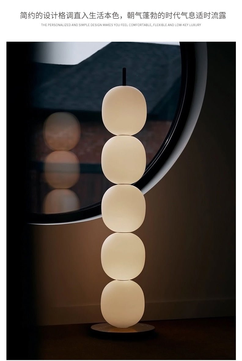 Nordic Gourd String Floor Lamp - Querencian
