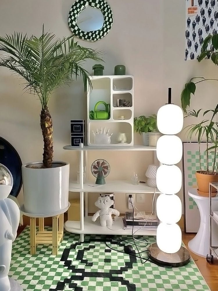 Nordic Gourd String Floor Lamp - Querencian