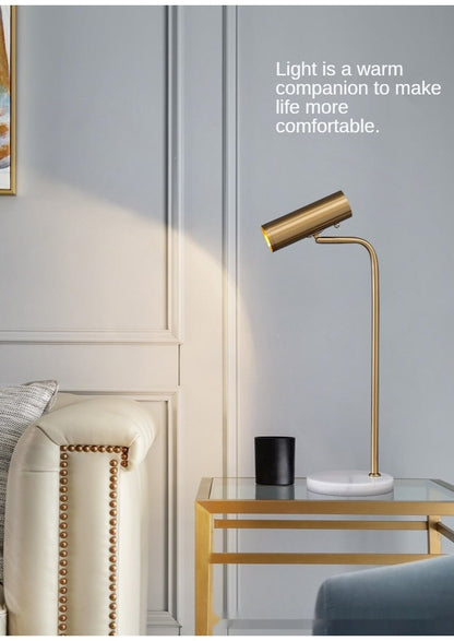 Nordic Marble Modern Led Reading Lamp Light - Querencian
