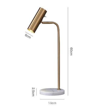 Nordic Marble Modern Led Reading Lamp Light - Querencian
