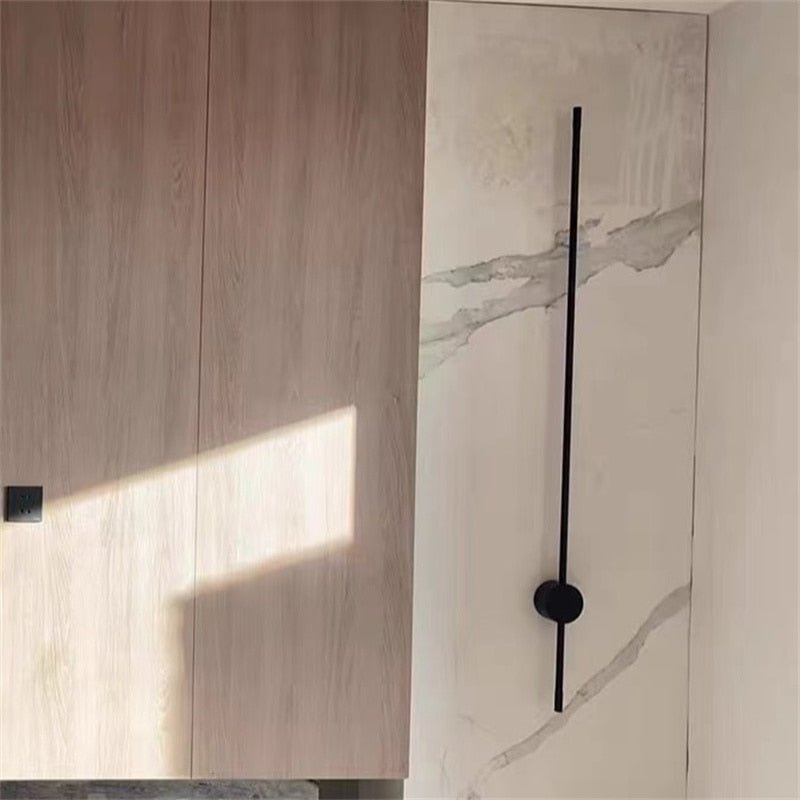 Nordic Simple Geometric Lines LED Wall Lamp - Querencian