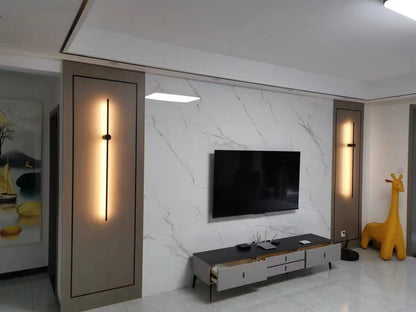Nordic Simple Geometric Lines LED Wall Lamp - Querencian
