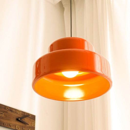 Orange Vintage Bauhaus LED Pendant Lights - Querencian
