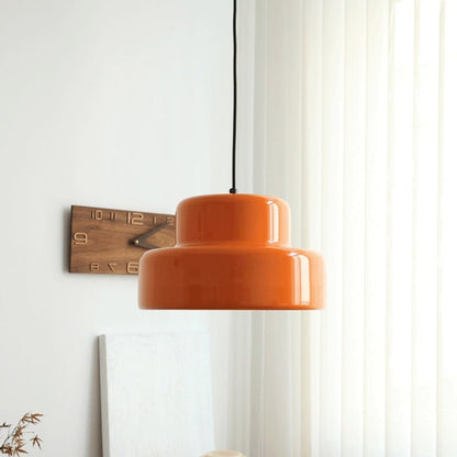 Orange Vintage Bauhaus LED Pendant Lights - Querencian