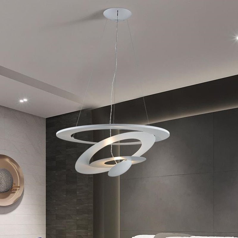 Pirce Mini Suspension Lamp Nordic Ring Light - Querencian