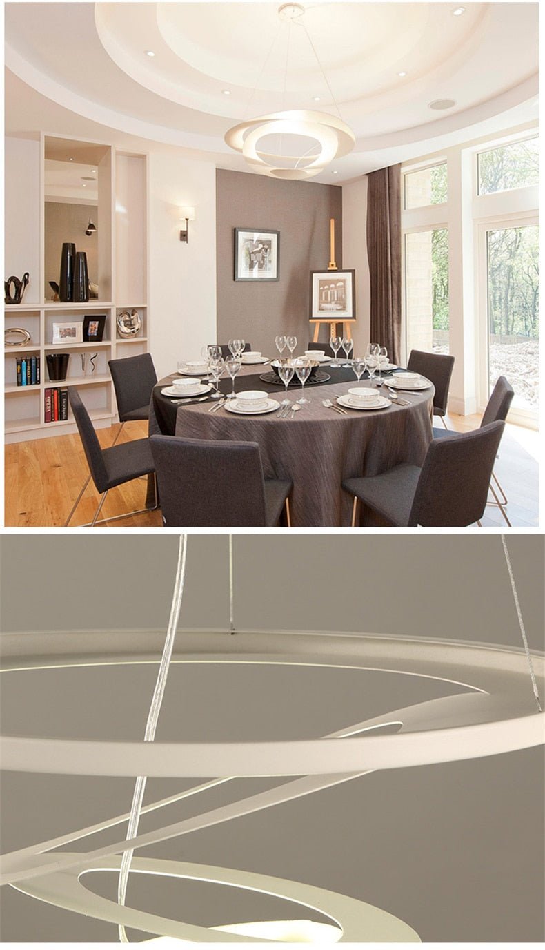 Pirce Mini Suspension Lamp Nordic Ring Light - Querencian