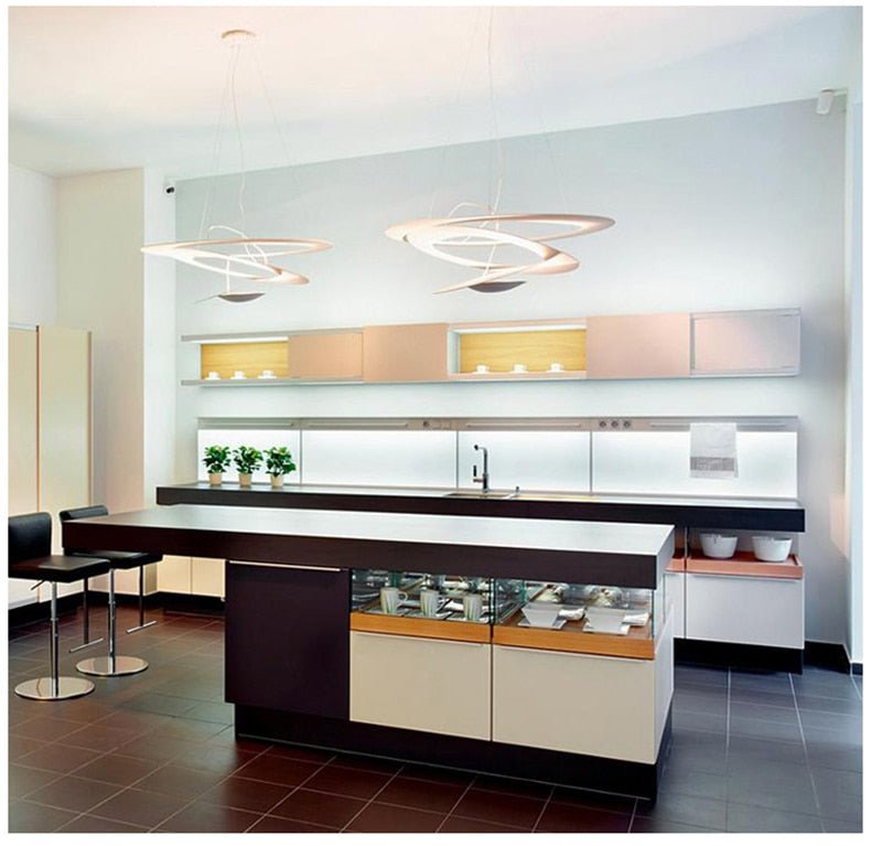 Pirce Mini Suspension Lamp Nordic Ring Light - Querencian