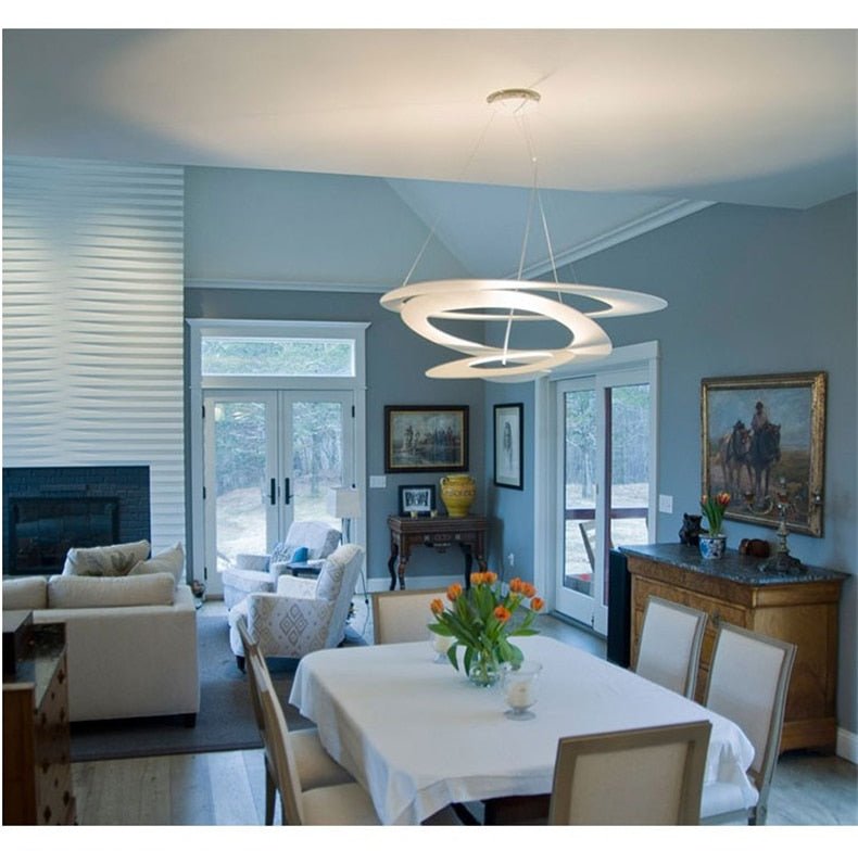 Pirce Mini Suspension Lamp Nordic Ring Light - Querencian