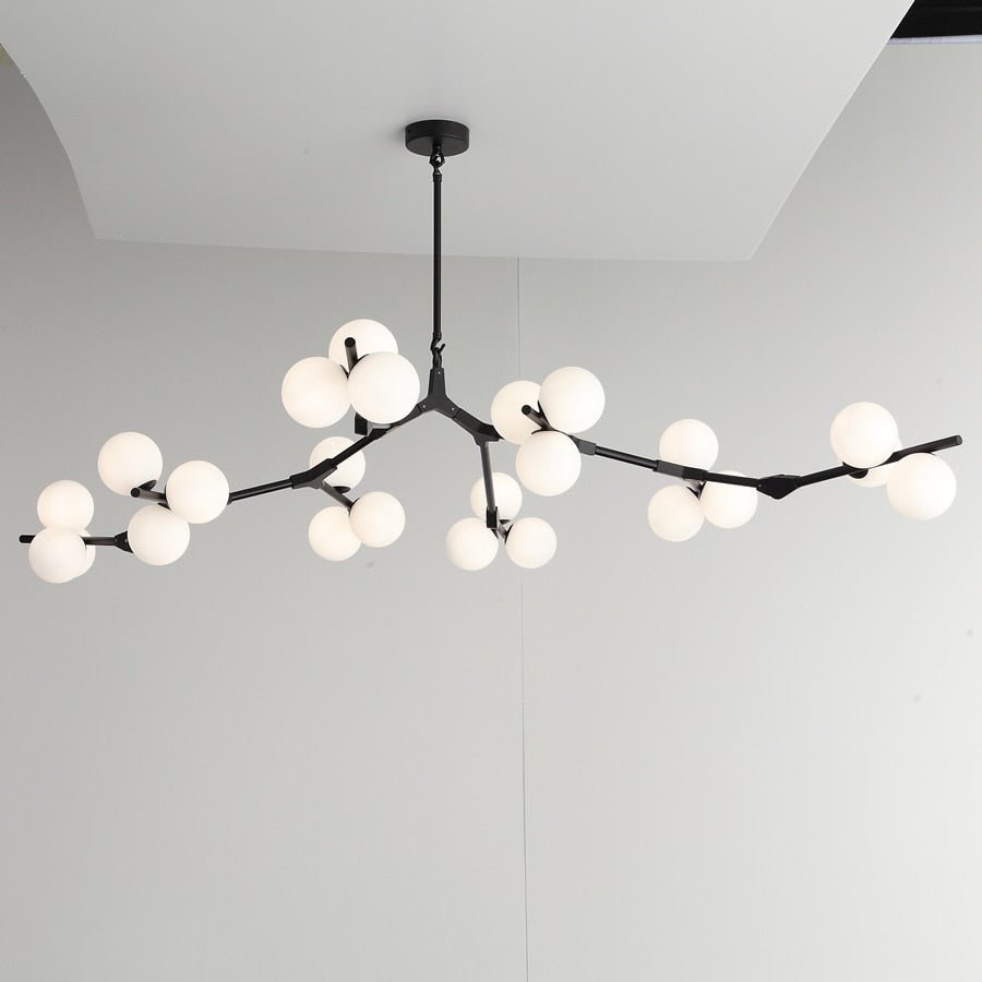 Post Modern Branches Style Glass Balls Chandeliers - Querencian