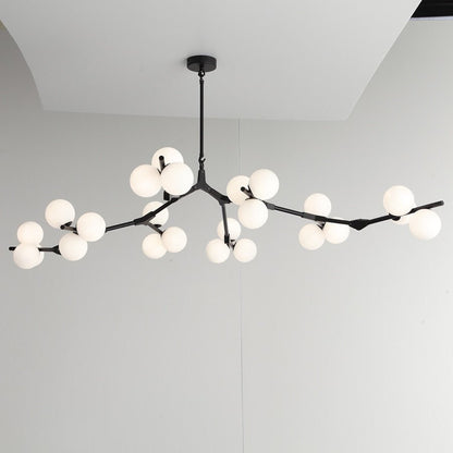 Post Modern Branches Style Glass Balls Chandeliers - Querencian