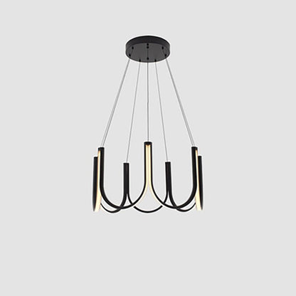 Postmodern Minimalist Led Chandelier for Living Room - Querencian