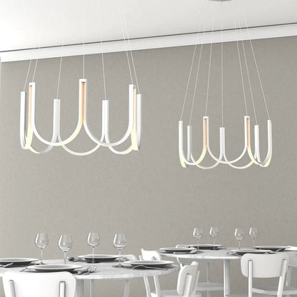 Postmodern Minimalist Led Chandelier for Living Room - Querencian