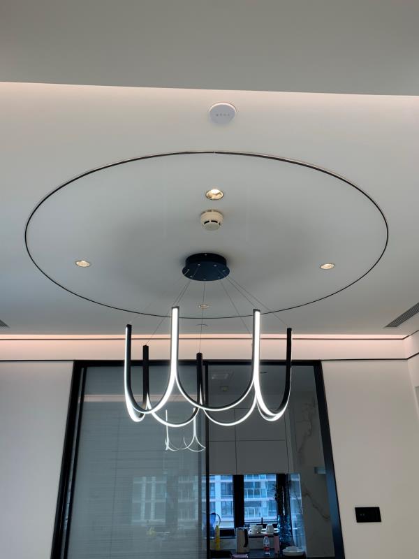 Postmodern Minimalist Led Chandelier for Living Room - Querencian