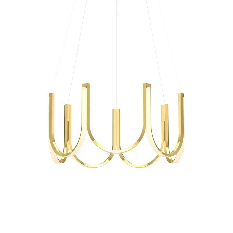 Postmodern Minimalist Led Chandelier for Living Room - Querencian