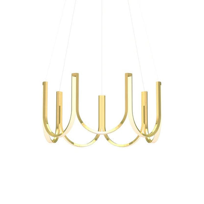 Postmodern Minimalist Led Chandelier for Living Room - Querencian