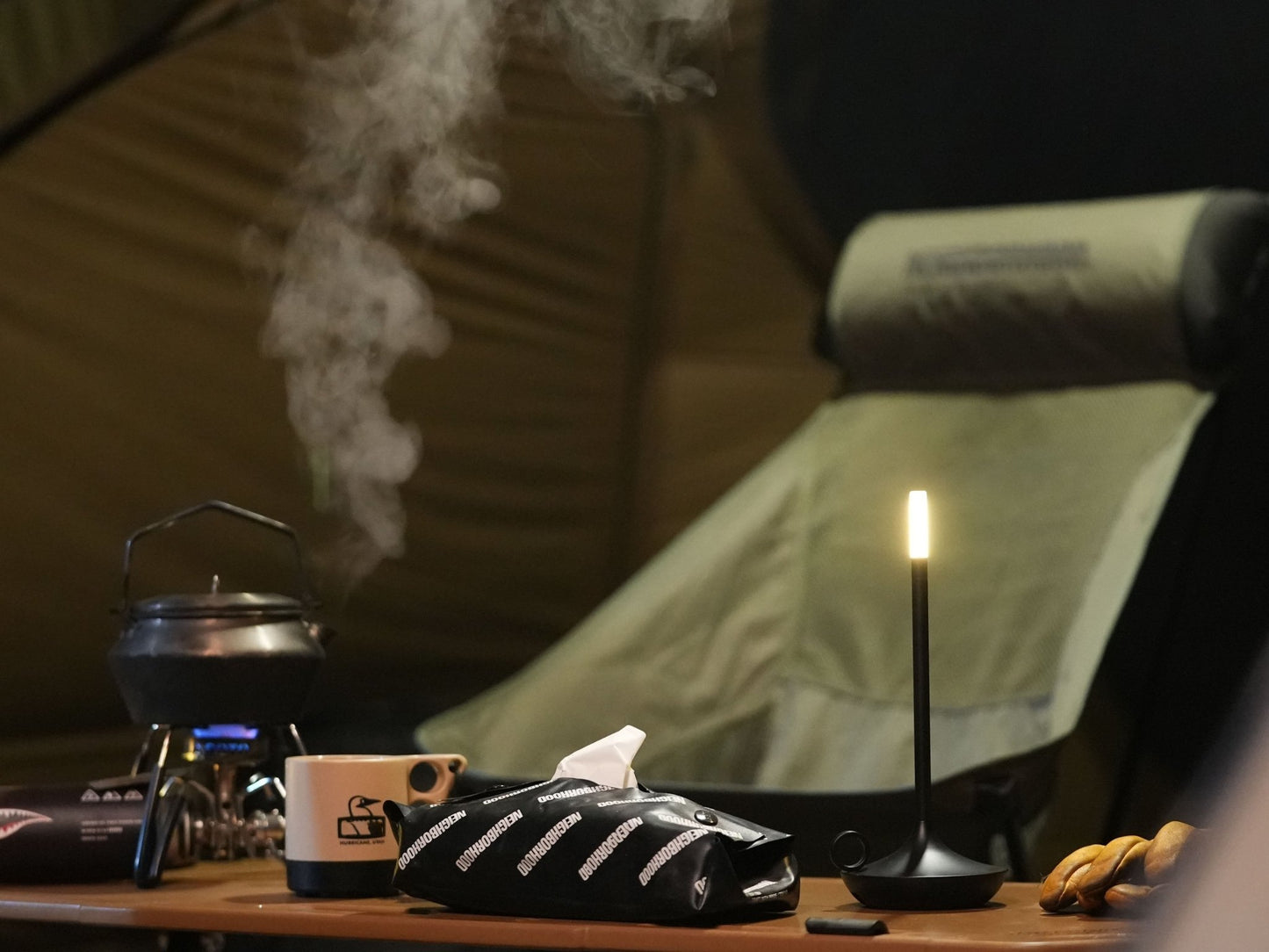 Rechargeable USB LED Touch Switch Table Lamp - Querencian