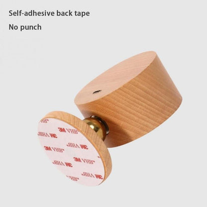 Rotary Wooden Wireless touch switch wall lights - Querencian