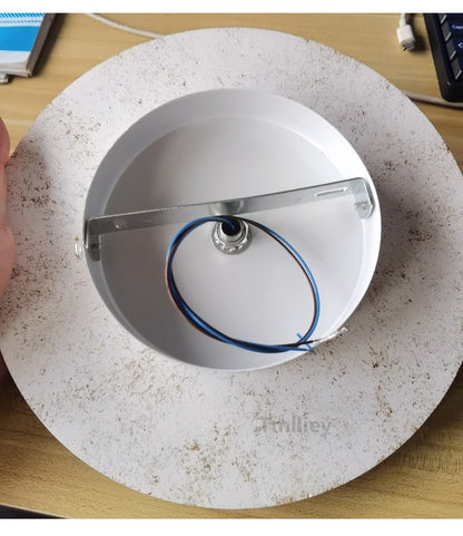 Round Wabi-sabi Japanese Style LED Wall Light - Querencian