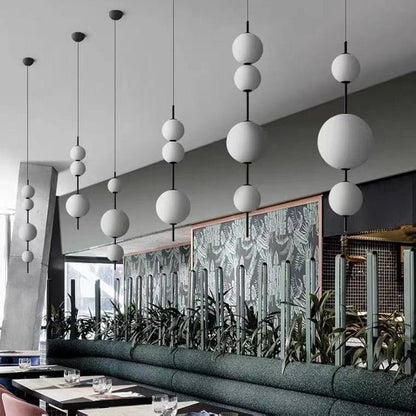 Rustic LED Gourd Beads Pendant lamp - Querencian