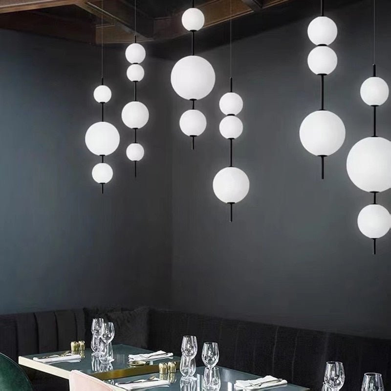 Rustic LED Gourd Beads Pendant lamp - Querencian