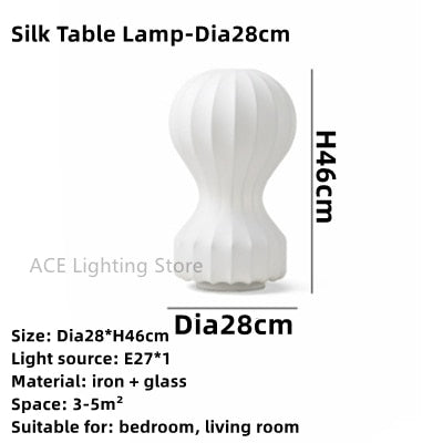 Silk Hot Air Balloon Table Lamp Light - Querencian